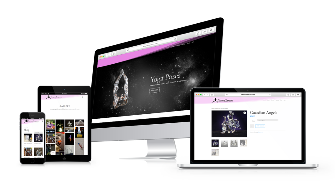 Namaste Treasures Website Design